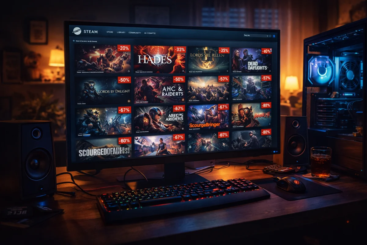 Steam Spring Sale 2026 : les vraies bonnes affaires (et pourquoi ton portefeuille va encore souffrir)