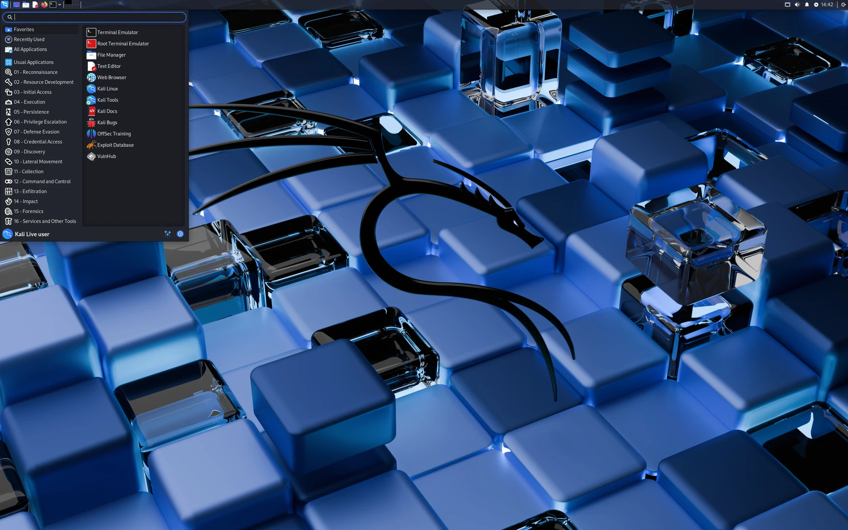 Capture de Kali Linux