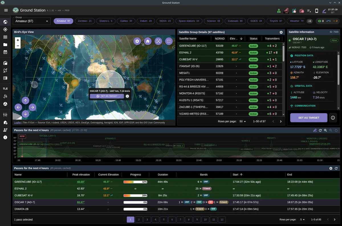 Ground Station : transforme ton PC en centre de contrôle spatial